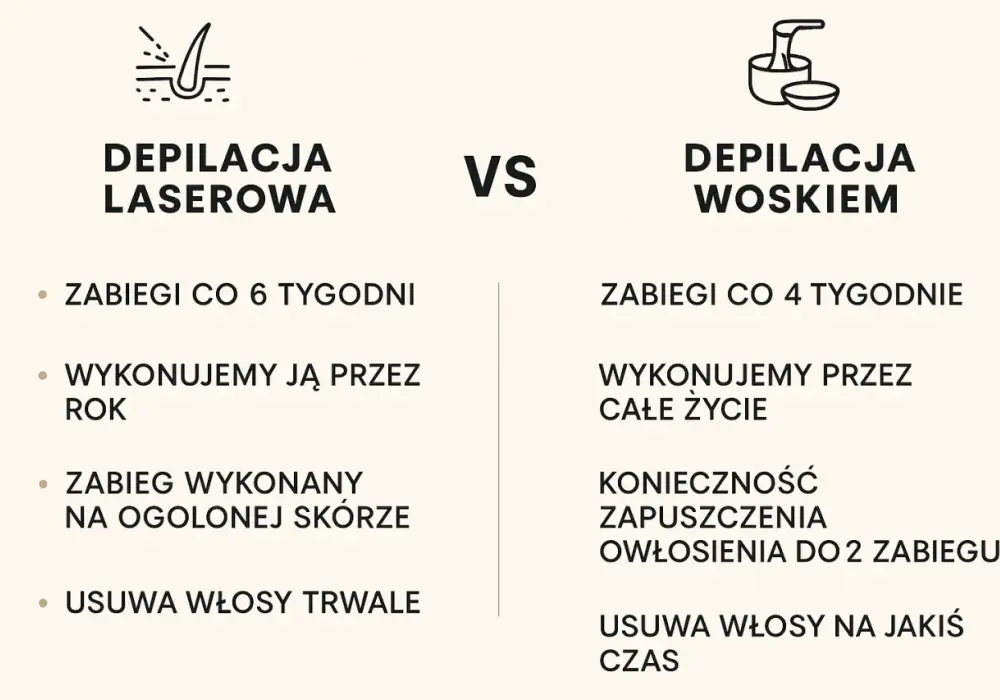 Depilacja laserowa na ile starcza? Efekty i opinie z forum